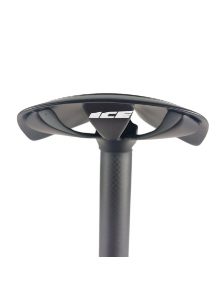 Combo selle carbon ICE WYFY Ø22,2mm noir