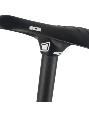 Combo selle carbon ICE WYFY Ø22,2mm noir