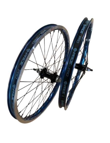 ROUES GLOBAL/PRIDE SX 20" BLEU 2