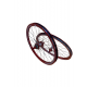 Paire de roue PRIDE RACING PRO SX rouge