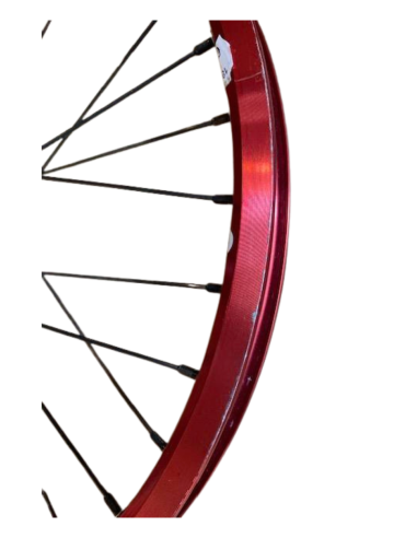 Paire de roue PRIDE RACING PRO SX rouge