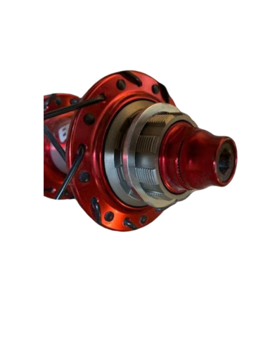Paire de roue PRIDE RACING PRO SX rouge
