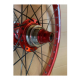Paire de roue PRIDE RACING PRO SX rouge