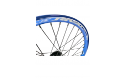 ROUES PRIDE PRO BLEU MOYEUX FORWARD DISC 20mm