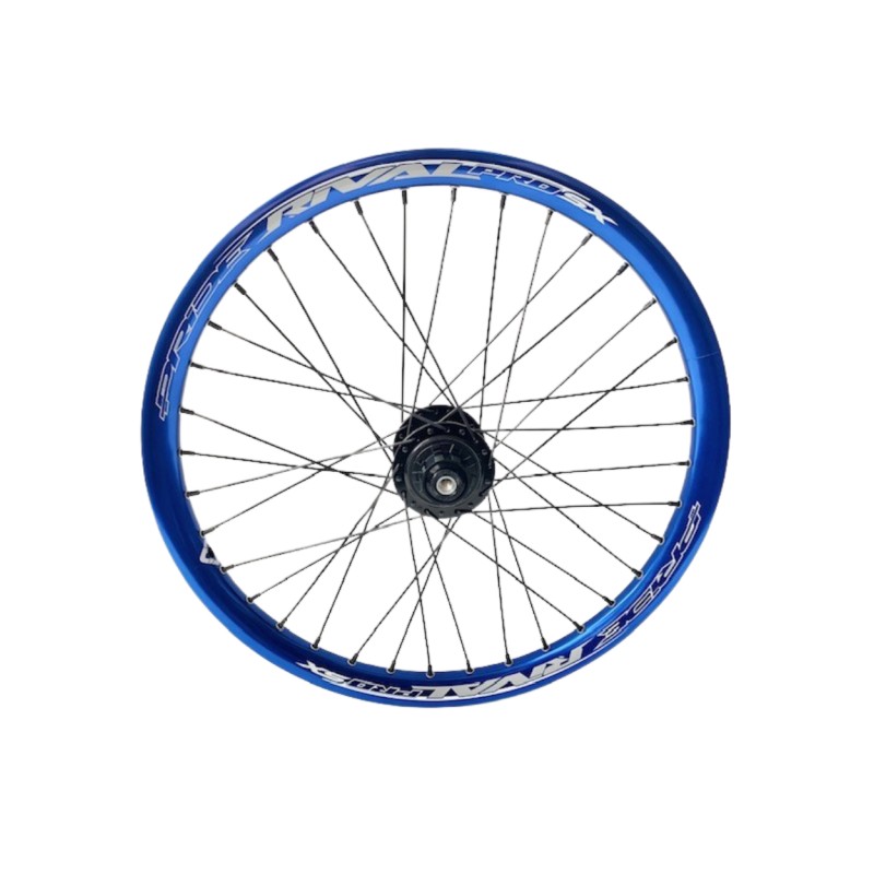 ROUES PRIDE PRO BLEU MOYEUX FORWARD DISC 20mm