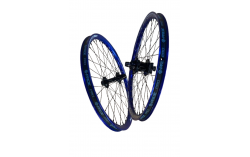ROUES PRIDE PRO BLEU MOYEUX FORWARD DISC 20mm