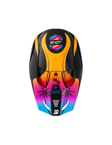 Shot Furious Helmet - Miami Orange Glossy SHOT | BMX RACING