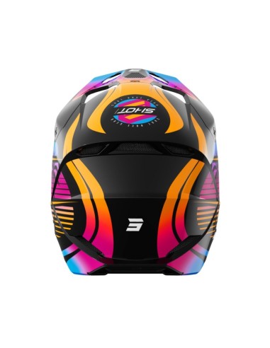 Casque Shot Furious - Miami Orange Glossy SHOT | BMX RACING