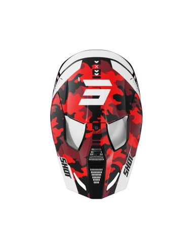 Shot Furious Kid Helmet - Flash Red Glossy SHOT | BMX RACING