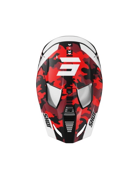 Casque Shot Furious Kid - Flash Red Glossy SHOT | BMX RACING 2