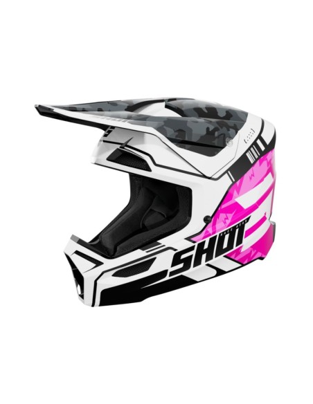 Casque Shot Furious - Flash Pink Glossy SHOT | BMX RACING