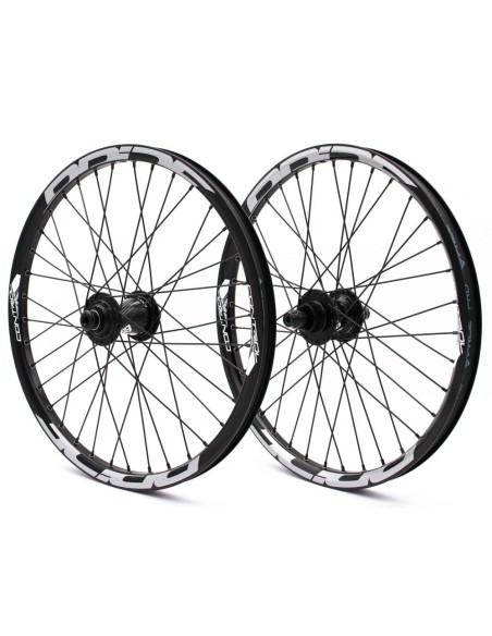 PAIRE DE ROUES PRIDE CONTROL 20" DISC BLACK