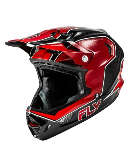 FLY RACING Rayce Bike Helmet - Red/White/Blue FLY | BMX RACING