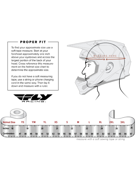 FLY RACING Rayce Bike Helmet - Red/White/Blue FLY | BMX RACING