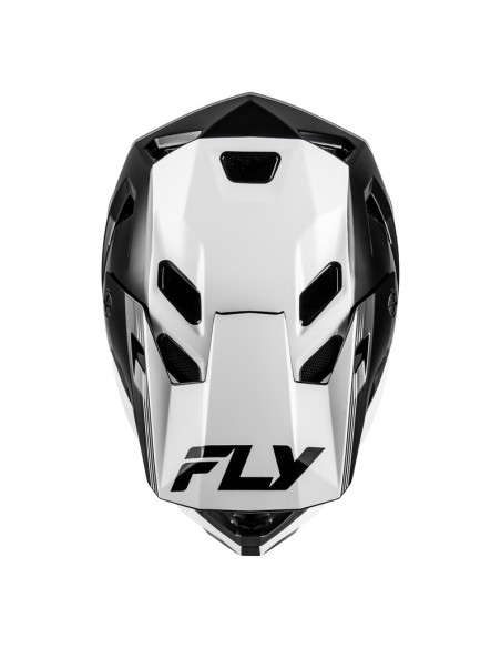 Casque vélo FLY RACING Rayce - rouge/blanc/bleu FLY | BMX RACING