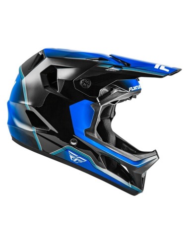 FLY RACING Rayce Bike Helmet - Red/White/Blue FLY | BMX RACING