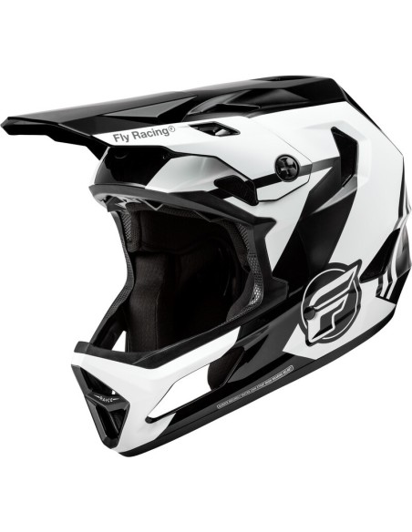 Casque vélo FLY RACING Rayce - rouge/blanc/bleu FLY | BMX RACING