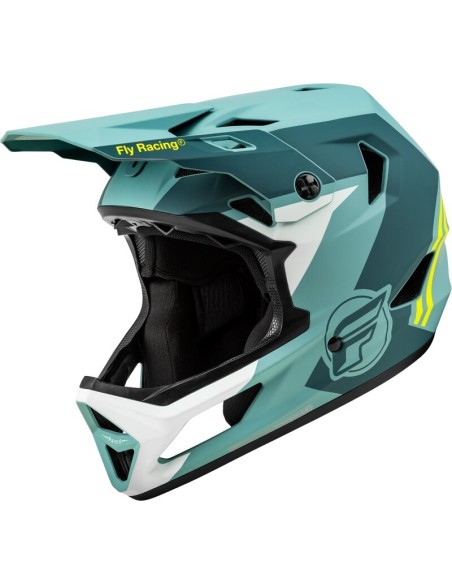 FLY RACING Rayce Bike Helmet - Red/White/Blue FLY | BMX RACING