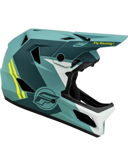 Casque vélo FLY RACING Rayce - rouge/blanc/bleu FLY | BMX RACING 2