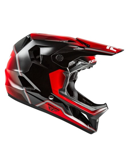 Casque vélo FLY RACING Rayce - rouge/blanc/bleu FLY | BMX RACING 2