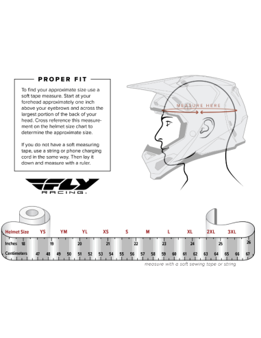 Casque vélo FLY RACING Rayce - rouge/blanc/bleu FLY | BMX RACING