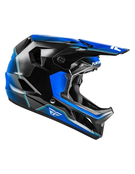 Casque vélo FLY RACING Rayce - rouge/blanc/bleu FLY | BMX RACING 2
