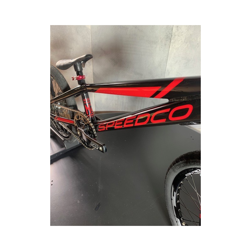 BMX MOUNT Speedco M2 Gloss Red - Pro 3XL SPEEDCO | BMX RACING