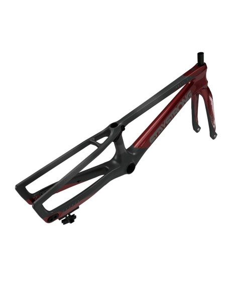 Kit Cadre Stay Strong Grail C.1 - Burgundy/Matte Black