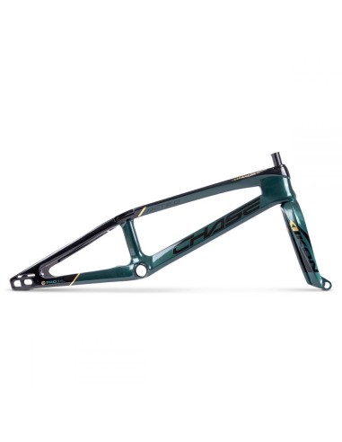 KIT CADRE+FOURCHE CHASE ACT2.0 DEEP GREEN / BLACK /GOLD