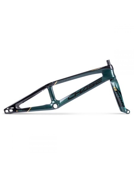 KIT CADRE+FOURCHE CHASE ACT2.0 DEEP GREEN / BLACK /GOLD