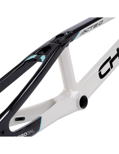 KIT CADRE+FOURCHE CHASE ACT2.0 CEMENT / BLACK / TEAL 2