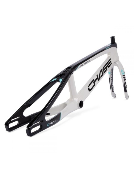 KIT CADRE+FOURCHE CHASE ACT2.0 CEMENT / BLACK / TEAL