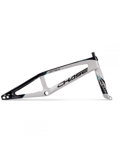 KIT CADRE+FOURCHE CHASE ACT2.0 CEMENT / BLACK / TEAL