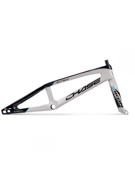 KIT CADRE+FOURCHE CHASE ACT2.0 CEMENT / BLACK / TEAL
