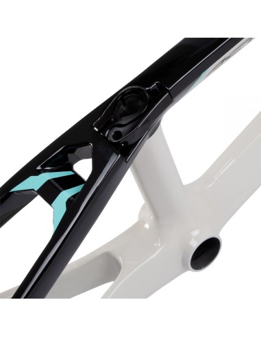 KIT CADRE+FOURCHE CHASE ACT2.0 CEMENT / BLACK / TEAL