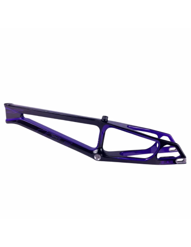 Cadre BMX carbone ICE RAPTOR Noir / violet Purpy PRO XL