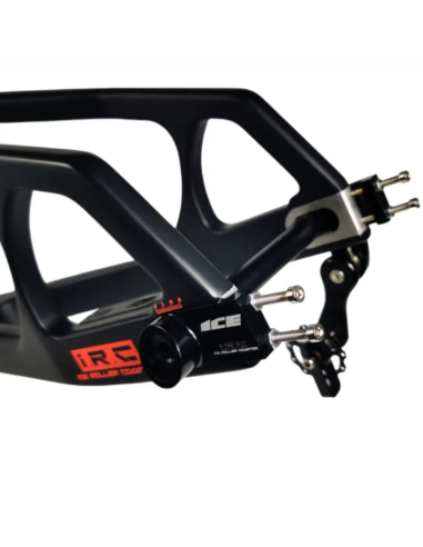 Kit cadre BMX carbone ICE RAPTOR + fourche Swat Hot Chili Pro XL