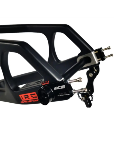 Kit cadre BMX carbone ICE RAPTOR + fourche Swat Hot Chili Pro XL