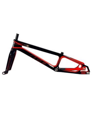 Kit cadre BMX carbone ICE RAPTOR + fourche Swat Hot Chili Pro XL