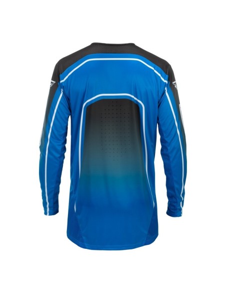Maillot vélo enfant FLY RACING Rayce - bleu/noir/blanc 2