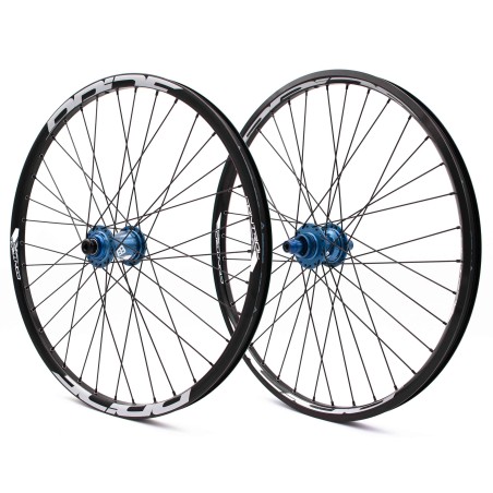 Roues 24" (507) Pride Control V1 V-Brake - Blue - PRIDE RACING