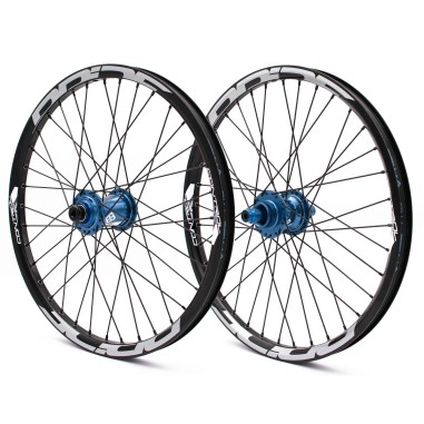 Roues 20" (406) Pride Control V1 20/10mm Blue - Disque - PRIDE RACING