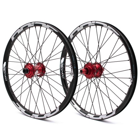 Roues 20" (406) Pride Control V1 20/10mm Red - Disque - PRIDE RACING
