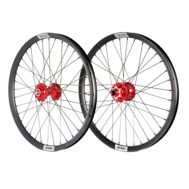 Roues 20" (406) Pride Control V2 20/15mm Red - Helium M24 - PRIDE…