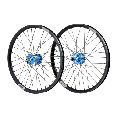 Roues 20" (406) Pride Control V2 20/15mm Blue - Helium M24 - PRIDE…