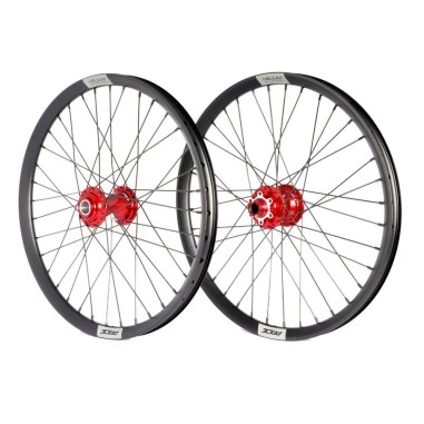 Roues 20" (406) Pride Control V1 20/10mm Red - Helium M24 - PRIDE…