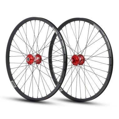 Roues 24" (507) Pride Helium - Control V1 20/10mm Red - PRIDE RACING