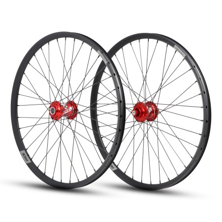 Roues 24" (507) Pride Helium - Control V1 20/10mm Red - PRIDE RACING