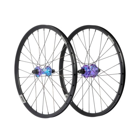 Roues 20" (451) Pride Helium M21 - Matrix 10/10mm Splash Blu/Purple…
