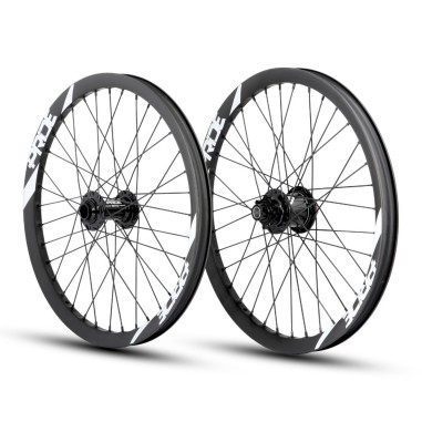 Roues 20" (406) Pride Wave Matt White - Matrix 20/15mm - Black…